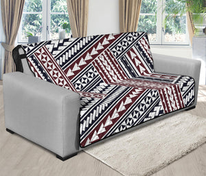 Maori Tribal Pattern Print Futon Protector