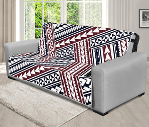 Maori Tribal Pattern Print Futon Protector