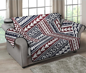 Maori Tribal Pattern Print Loveseat Protector