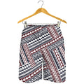 Maori Tribal Pattern Print Men's Shorts
