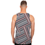 Maori Tribal Pattern Print Men's Tank Top