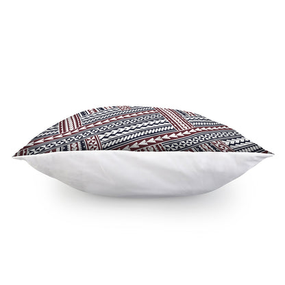 Maori Tribal Pattern Print Pillow Cover