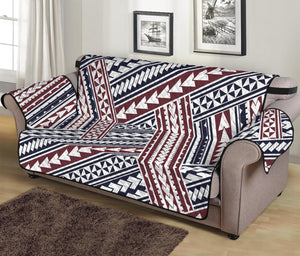 Maori Tribal Pattern Print Sofa Protector