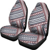 Maori Tribal Pattern Print Universal Fit Car Seat Covers