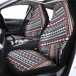 Maori Tribal Pattern Print Universal Fit Car Seat Covers