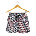 Maori Tribal Pattern Print Women's Shorts