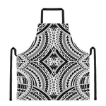 Maori Tribal Polynesian Tattoo Print Apron