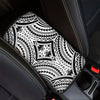 Maori Tribal Polynesian Tattoo Print Car Center Console Cover