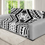 Maori Tribal Polynesian Tattoo Print Futon Protector