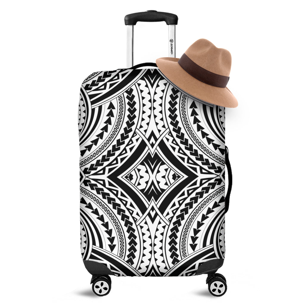Maori Tribal Polynesian Tattoo Print Luggage Cover