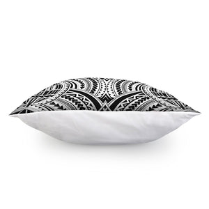 Maori Tribal Polynesian Tattoo Print Pillow Cover