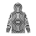 Maori Tribal Polynesian Tattoo Print Pullover Hoodie