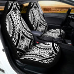 Maori Tribal Polynesian Tattoo Print Universal Fit Car Seat Covers