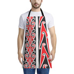 Maori Tribal Print Apron