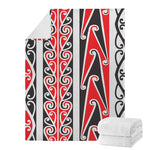 Maori Tribal Print Blanket