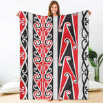 Maori Tribal Print Blanket