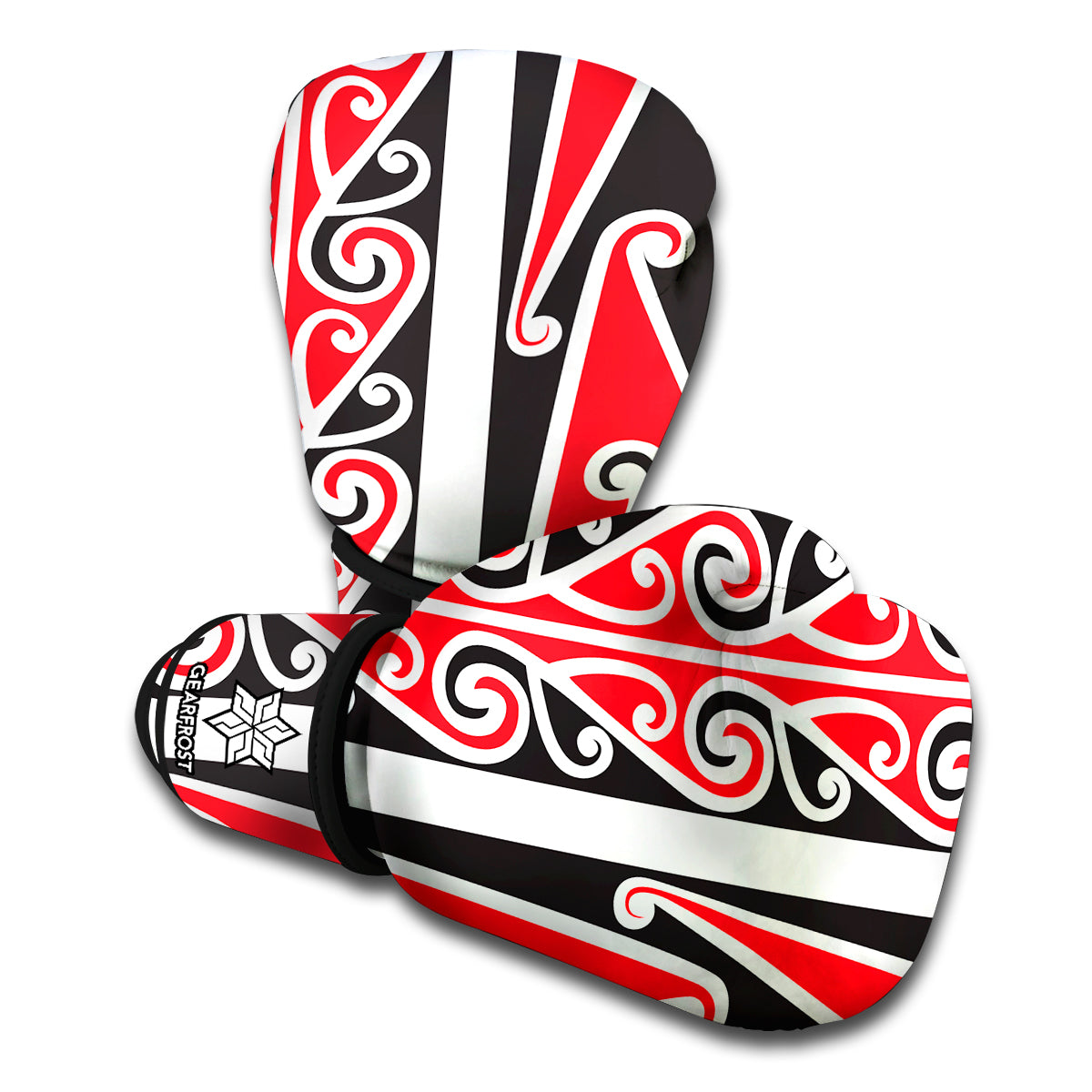 Maori Tribal Print Boxing Gloves