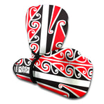 Maori Tribal Print Boxing Gloves