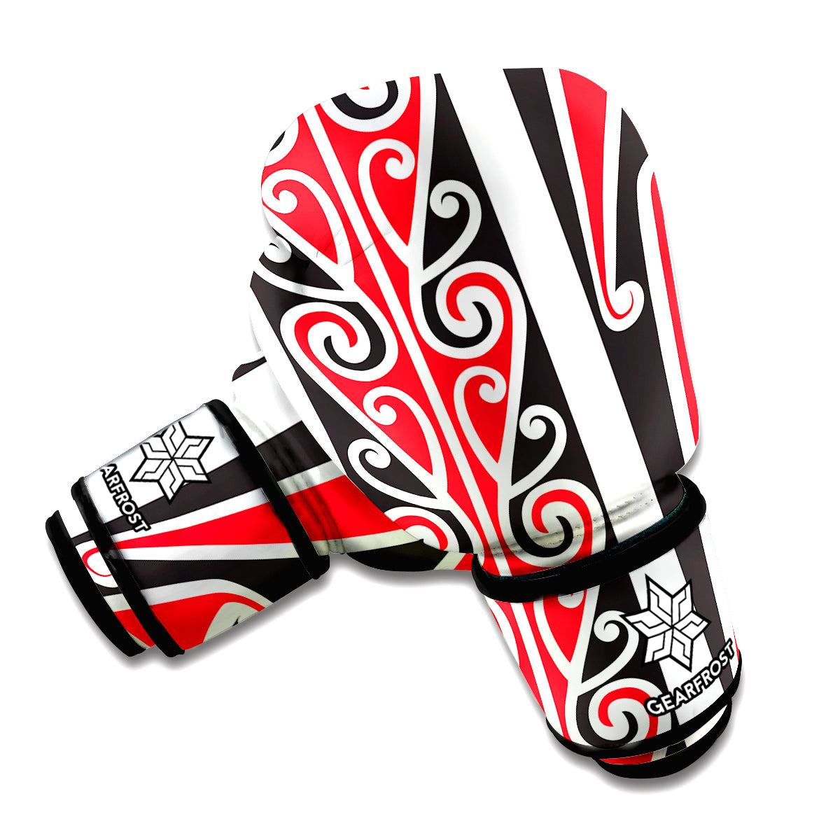 Maori Tribal Print Boxing Gloves