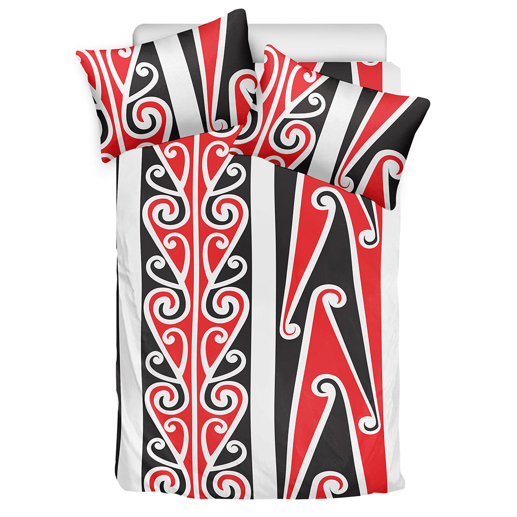 Maori Tribal Print Duvet Cover Bedding Set