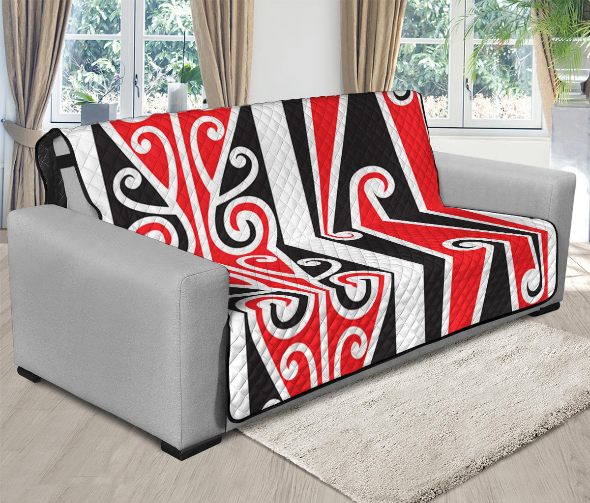 Maori Tribal Print Futon Protector