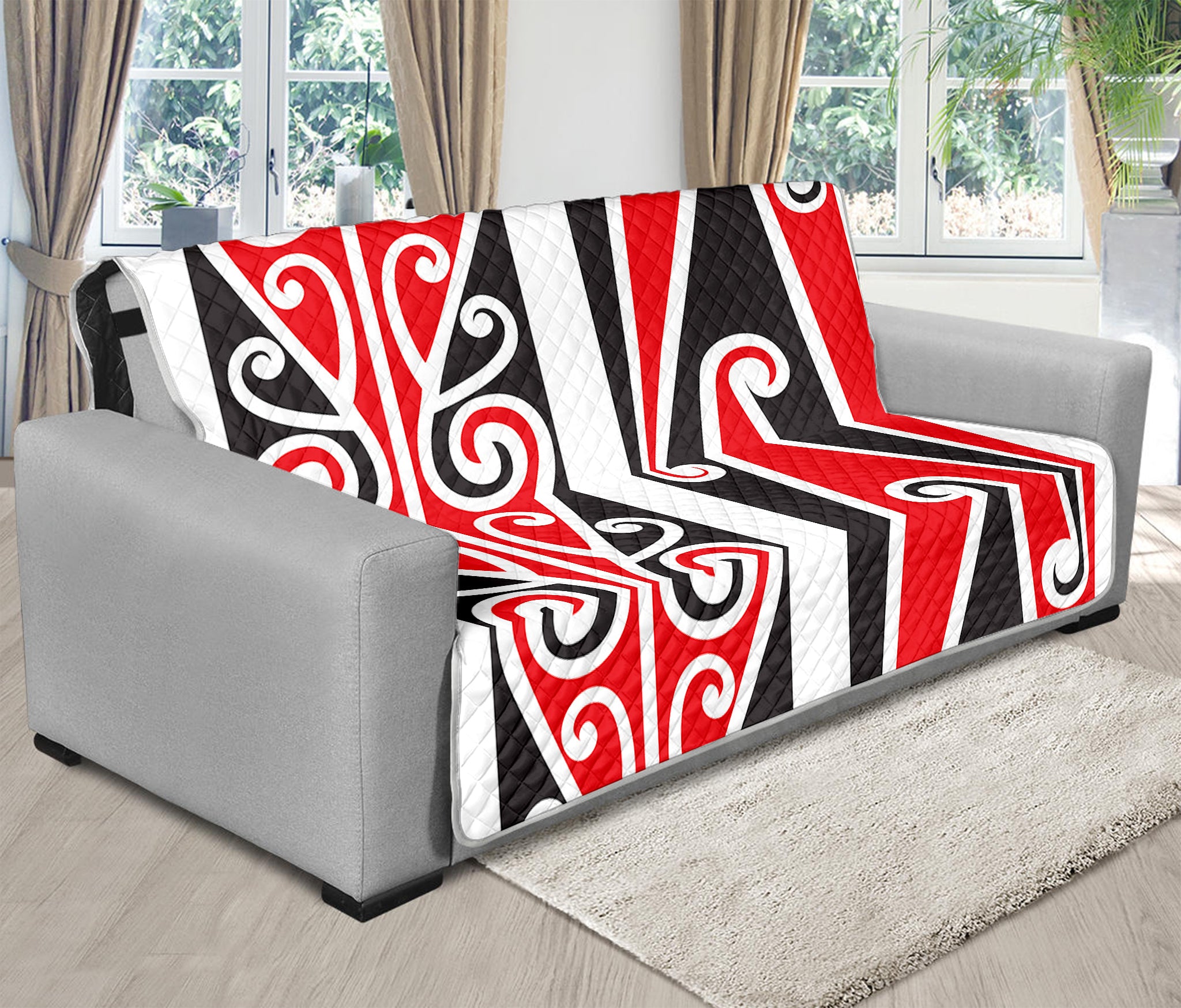 Maori Tribal Print Futon Protector