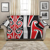 Maori Tribal Print Loveseat Protector