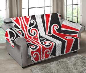 Maori Tribal Print Loveseat Protector