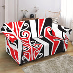 Maori Tribal Print Loveseat Slipcover