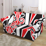 Maori Tribal Print Loveseat Slipcover