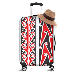 Maori Tribal Print Luggage Cover