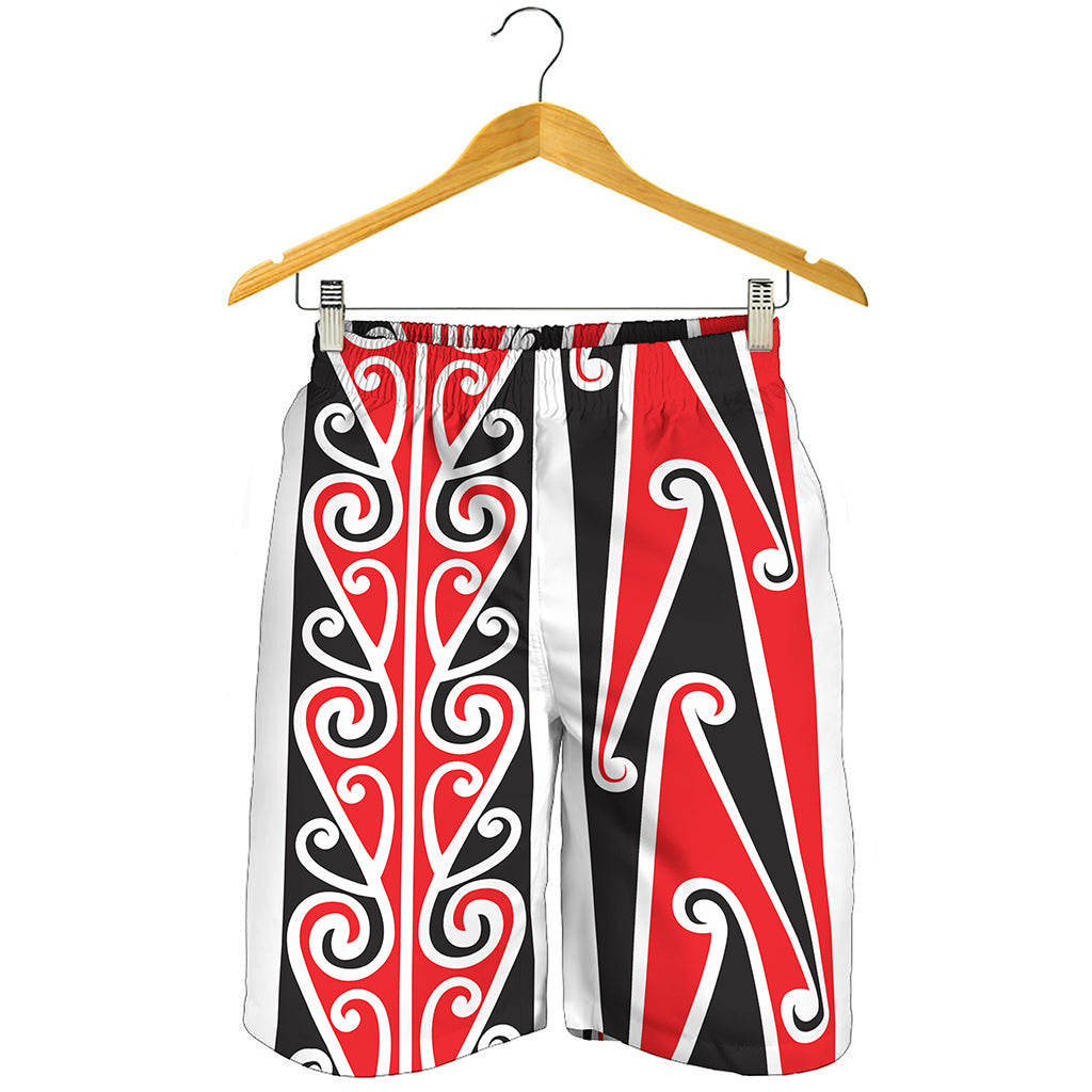 Maori Tribal Print Men's Shorts