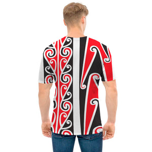 Maori Tribal Print Men's T-Shirt