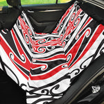 Maori Tribal Print Pet Car Back Seat Cover