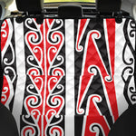 Maori Tribal Print Pet Car Back Seat Cover