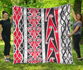 Maori Tribal Print Quilt