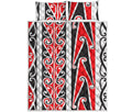 Maori Tribal Print Quilt Bed Set