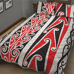 Maori Tribal Print Quilt Bed Set
