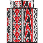 Maori Tribal Print Quilt Bed Set