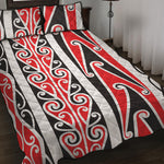 Maori Tribal Print Quilt Bed Set