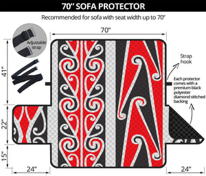 Maori Tribal Print Sofa Protector