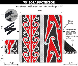 Maori Tribal Print Sofa Protector