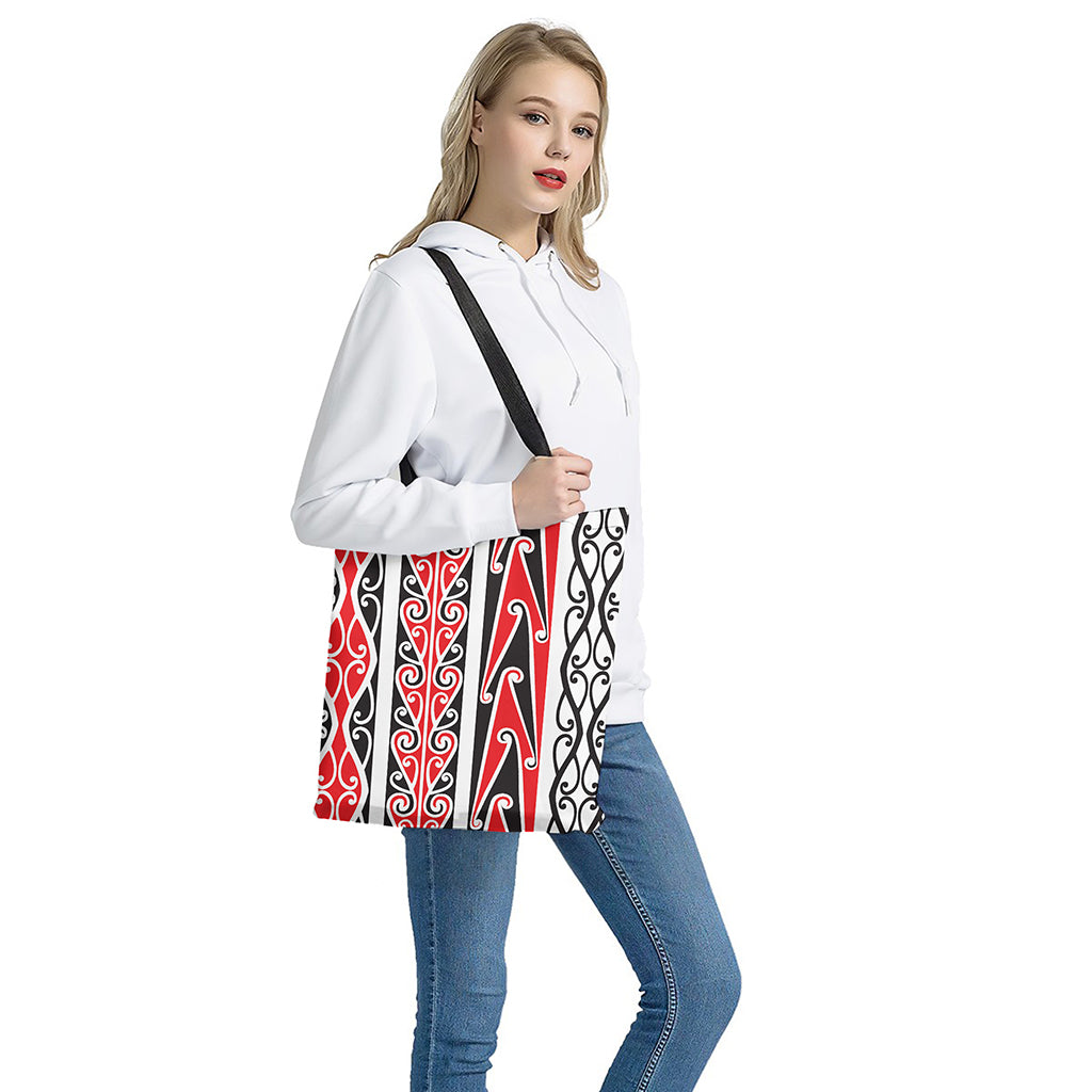 Maori Tribal Print Tote Bag