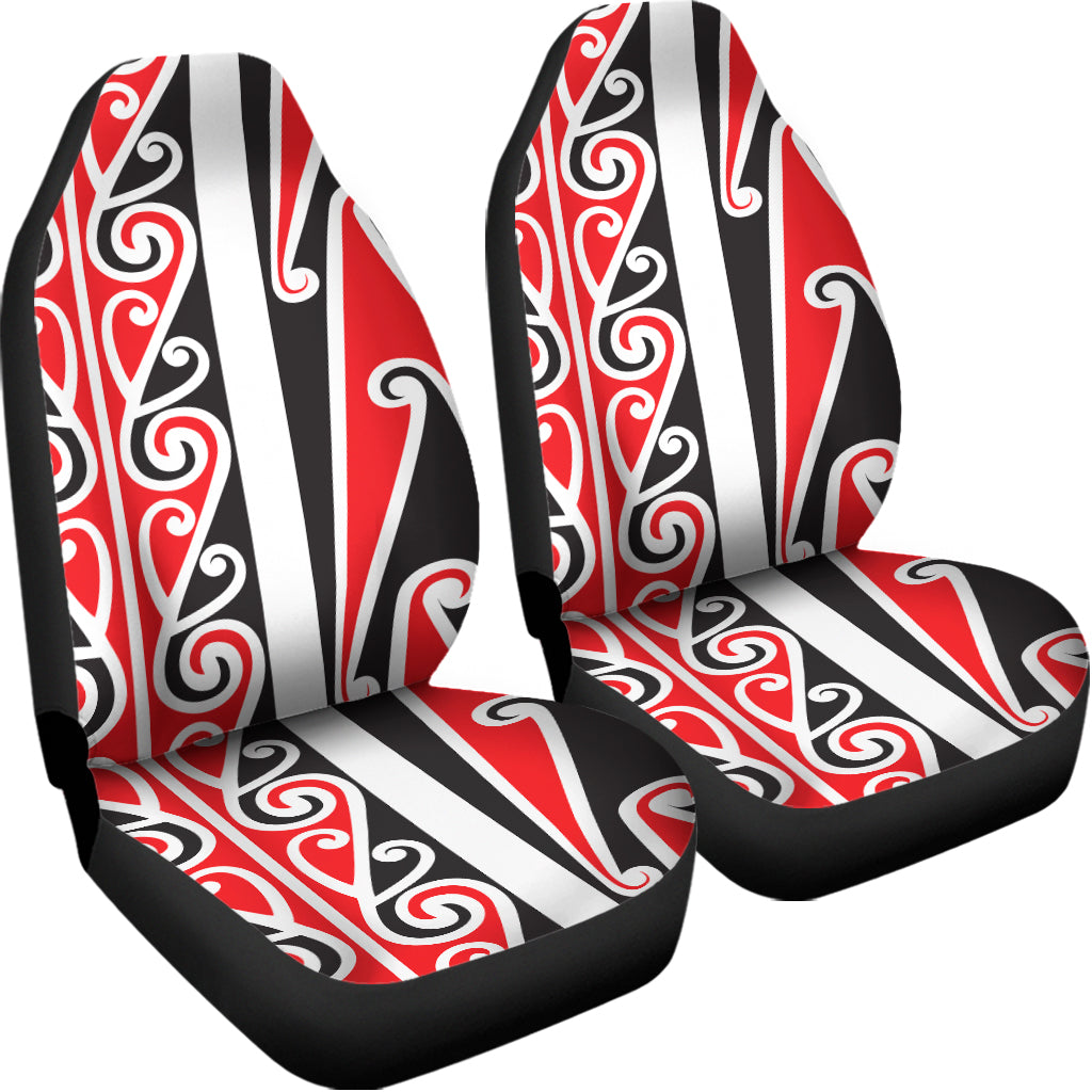 Maori Tribal Print Universal Fit Car Seat Covers