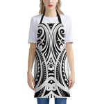 Maori Tribal Tattoo Pattern Print Apron