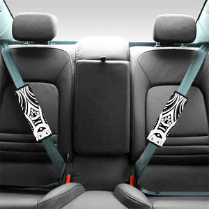 Maori Tribal Tattoo Pattern Print Car Seat Belt Covers