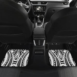 Maori Tribal Tattoo Pattern Print Front and Back Car Floor Mats