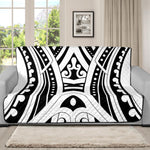 Maori Tribal Tattoo Pattern Print Futon Protector