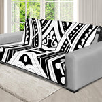 Maori Tribal Tattoo Pattern Print Futon Protector