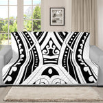 Maori Tribal Tattoo Pattern Print Futon Protector